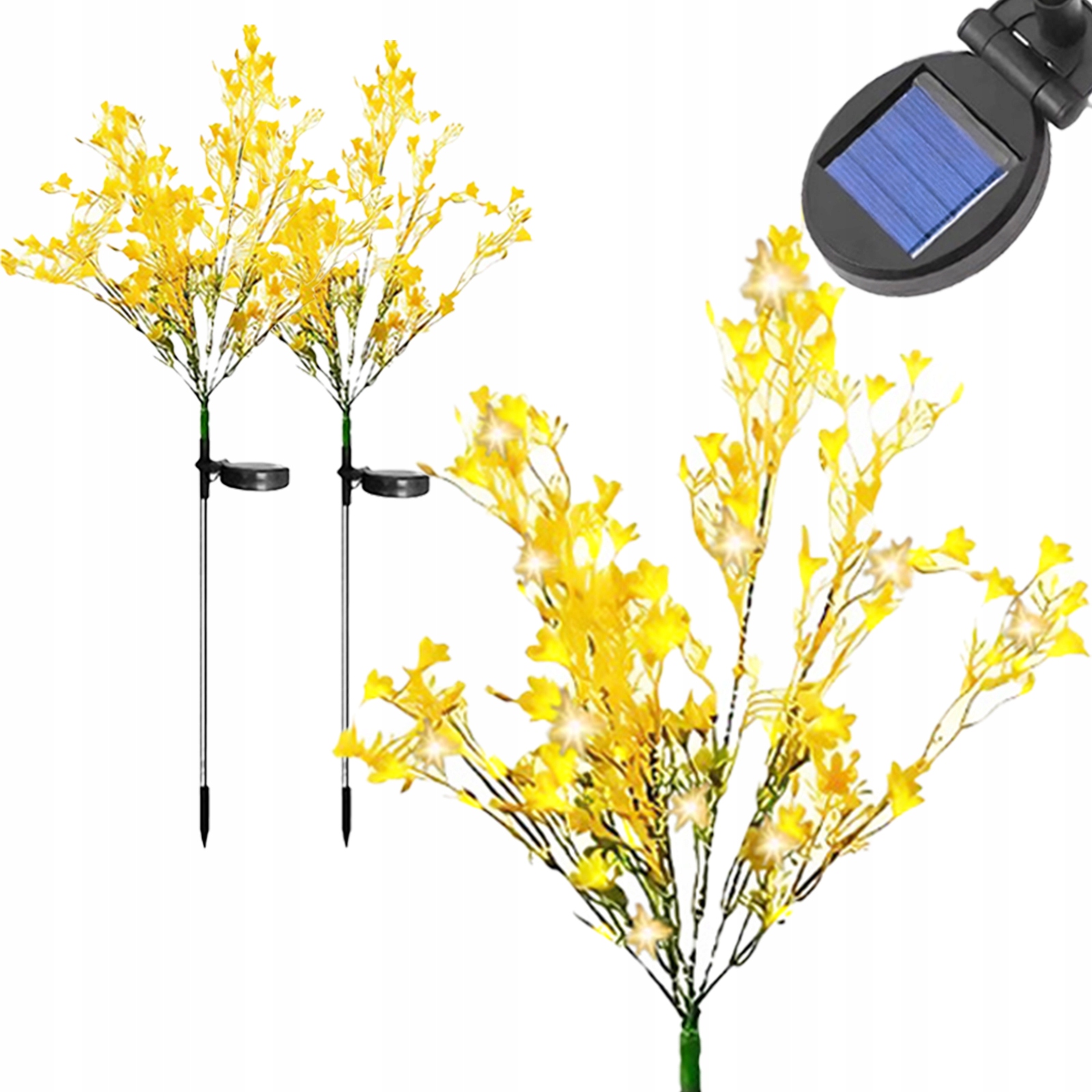 NNLED vstavaná solárna lampa 75 cm 3 ks.